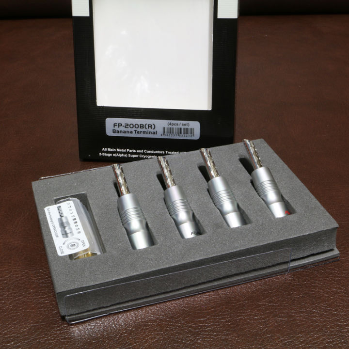 ของแท้แบ่งขายได้-furutech-fp-200b-r-rhodium-banana-connectors-audio-grade-made-in-japan-ร้าน-all-cable