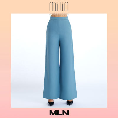 [MILIN] High waist side pocket wide leg pants กางเกงขายาวเอวสูงทรงขาบานแต่งกระเป๋าข้าง Nogales Pants