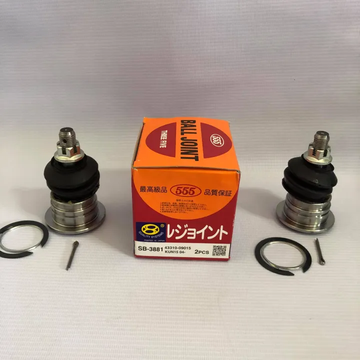 ORIGINAL/GENUINE 555 UPPER BALL JOINT FOR INNOVA,HILUX,FORTUNER 2004 ...