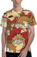 Anime Manga Eddsworld T Shirt Mens Fashion Tee Summer Round Neckline Short Sleeves Tshirt