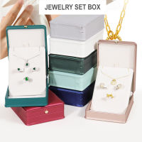 Rounded Crown Waist Jewelry Box Fashion Pendant Box Jewelry Small Set Box Jewelry Three-piece Set Box