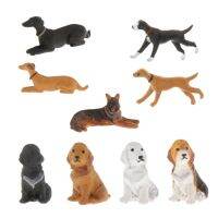 {Icc toy}1:64 Scale Mini Dog PVC Animal Building Layout Scenery Scenario Diorama Model For Children Toy Decoration