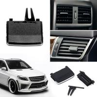 [HOT XIJXLKLKWMN 516] Auto A/c Air Vent Outlet Tab คลิปอะไหล่ซ่อมสำหรับ Mercedes Benz W166 X166 ML GL สีดำรถด้านหน้าเครื่องปรับอากาศ Vent