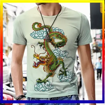 Aliexpress Tiger Print Top Men's T-Shirt Harajuku 3D Tee Clothing Animal Short Sleeve Clothing Summer Oversized