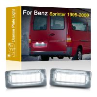 12V LED Number Plate Lamp For Benz Sprinter W901 W902 W903 W904 W905 1995 1996 1997 1998-2006 White License Plate Light Assembly