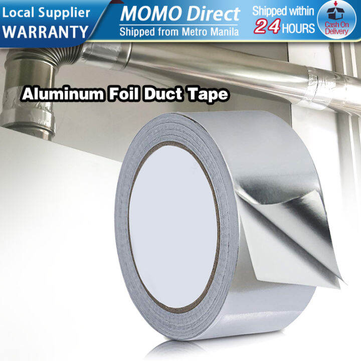 Aluminum Foil Duct Tape Duct Sealing Tape Insulation Panels Aircon Tape Lazada PH