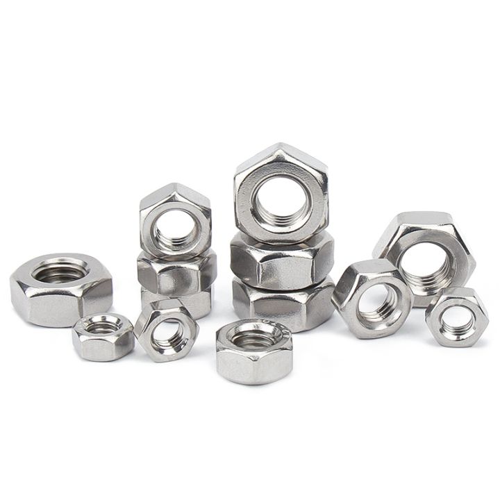 a2-304-mur-hex-baja-tahan-karat-hexagon-locknut-m3-3mm-m4-4mm-m5-5mm-m6-6mm-m8-8mm-m10-10mm-m12-12mm