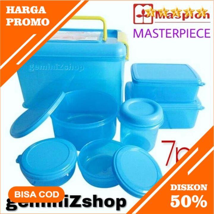 MASPION Masterpieces 7Box 14 BIRU | Lazada Indonesia