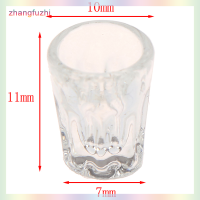 zhangfuzhi 4ชิ้น เซ็ต dollhouse Miniature อุปกรณ์เสริม MINI Resin transparent CUP simulation Model