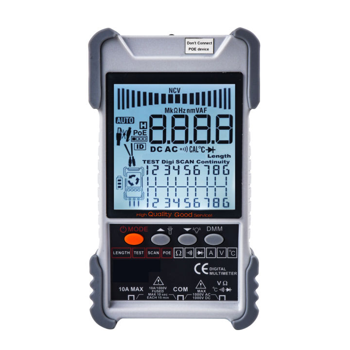 et618-handheld-portable-network-cable-tester-with-lcd-display-analogs-digital-search-poe-test-cable-pairing-sensitivity-adjustable-network-cable-length-short-open-circuit-measure-tracker-multifunction