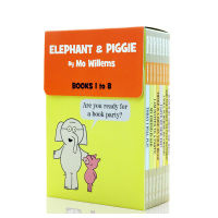 English original genuine pig and elephant series 8-volume gift box elephant and piggie we are in a Book 1-8 classic EQ Education Enlightenment picture book Wu minlan book list aged 3-8