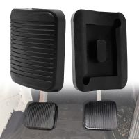 Black Rubber Pedal Pad Clutch Brake Cover Kit Anti-slip Protection For Jeep Wrangler YJ TJ Cherokee XJ Ram Manual Trans 52002750 Pedal Accessories