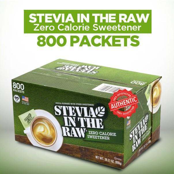 Stevia In The Raw Zero Calorie Sweetener Packets / Splenda No Calorie