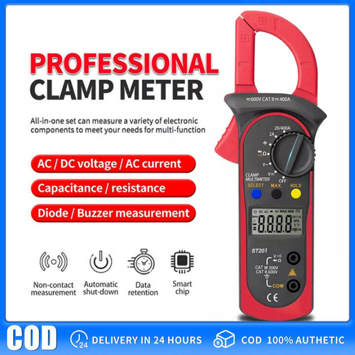 [COD/Original] Digital Clamp Meter Tester Original Set Multimeter ...