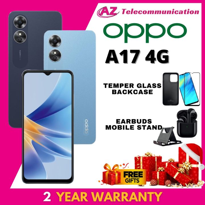 OPPO A17 (4/64GB) (GET FREE GIFTS) LOCAL SET WITH 2 YEARS OFFICIAL ...