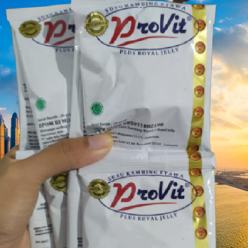 Provit Susu Kambing Etawa Asli Plus Royal Jelly Original 10 Saset ...