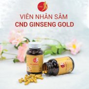 Viên Nang nhân sâm CND Ginseng Gold giúp nâng cao sức đề kháng