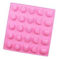 Fruit Silicone mold  บล็อคซิลิโคน รูปทรงผลไม้ มีทั้ง แอปเปิ้ล,กล้วย,องุ่น,สัปปะรด,สตรอว์เบอรี่