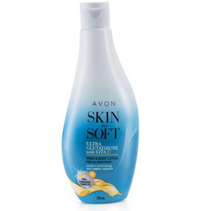 Avon Skin So Soft Ultra Glutathione With Vita C Hand & Body Lotion 250 ...