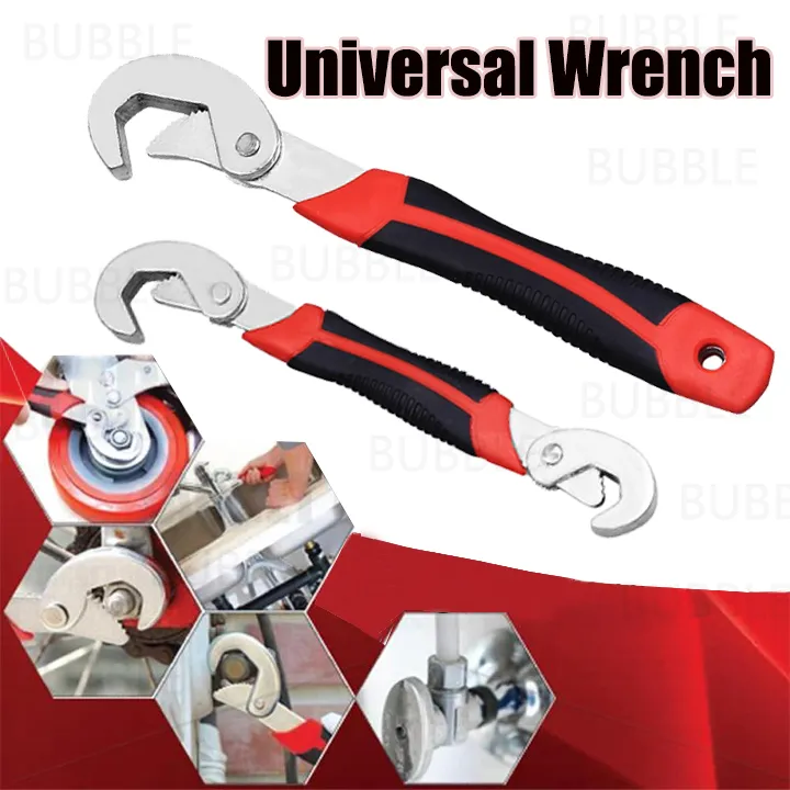 Multi-Function Universal Wrench Adjustable Grip Wrench Set 9-32mm ...