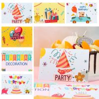 WASTELAND BEAUTY 6 Set Postcard Gift Cards with Envelopes Stickers Best Wishes Party Supplies Greeting Card Happy Birthday Message Cards