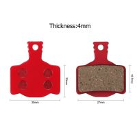 1/2 Pair Bike Bicycle Ceramics Disc Brake Pads For Magura MT2/MT4/MT6/MT8 DK-17 Red Cycling Components Parts Accessory Tool Other Bike parts