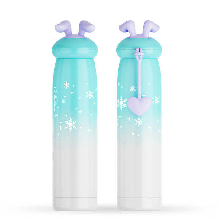 stainless-steel-thermos-cup-vacuum-lightning-rabbit-cartoon-portable-travel-water-bottle-thermos-mug-gift-multi-style-trendy