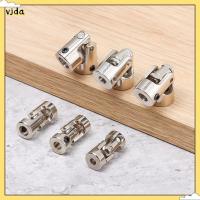 VJDA โลหะ2mm/2.3mm/3mm/3.175mm/4mm/5mm/6mm/8mm รถโมเดล DIY ข้อต่อสากล รถ Cardan ร่วม เพลาข้อต่อ gimbal ขั้วต่อมอเตอร์ ชิ้นส่วนเรือบังคับวิทยุ