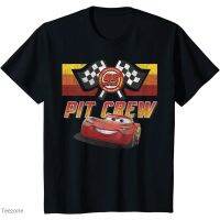 Pixar Cartoon cars  graphic cotton O-neck T-shirt for men