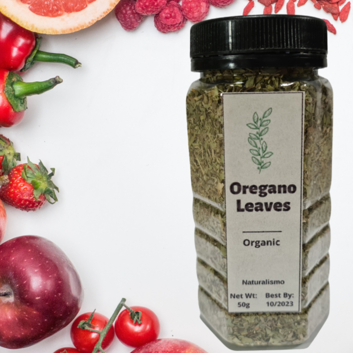 Oregano Leaves, Rich in Vitamins, Minerals & Flavor, 1 Bottle of