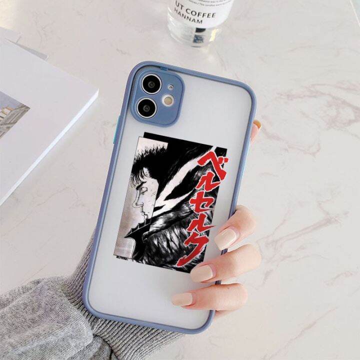 สินค้าใหม่ในสต็อก-berserk-guts-อะนิเมะกรณีโทรศัพท์สำหรับ-iphone-12-11-13-pro-max-ซิลิโคนกรณีสำหรับ-iphone-x-xr-xs-max-6-6วินาที7-8-se-20-14บวกปกหลัง