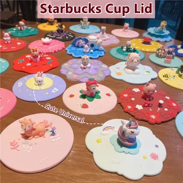 5Pcs Cartoon Silicone Cup Lids Adorable Cup Covers Silicone Drink Covers  Silicone Mug Covers