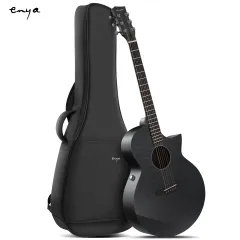 Enya Nova Go Carbon Fiber Acoustic Guitar 1/2 Size Beginner Adult