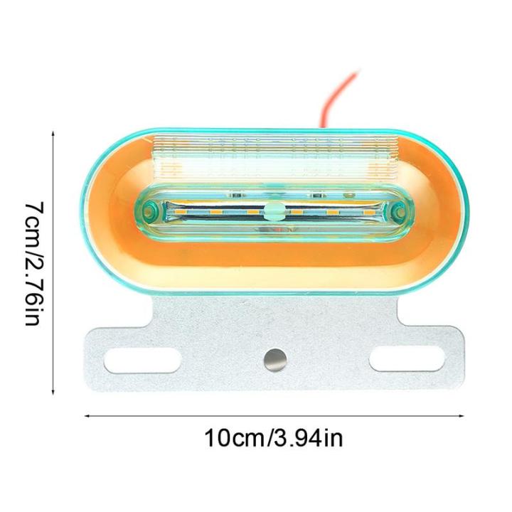 ไฟเตือนรถบรรทุกรถเทรลเล่อร์ไฟสัญญาณข้าง24v-12ชุดสัญญาณไฟ-led-ไฟเครื่องหมายไฟ-led-ด้านข้างไฟแสดงสถานะรถบรรทุกสำหรับรถยนต์-xinananhome