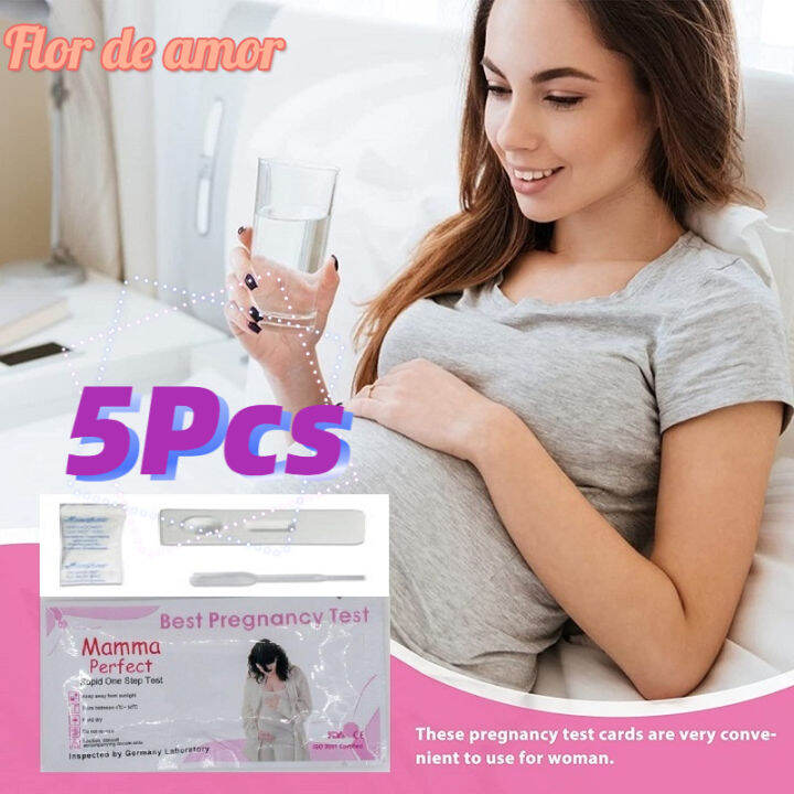 HCG Urine Pregnancy Test Kit 5pcs Cassette Type (Easy ONE STEP URINE