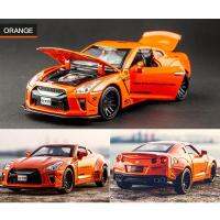 ZR สำหรับ FEO NISSAN GTR R35 1:32ยานพาหนะดายแคสเสียงและไฟรถลากของเล่นโมเดลโลหะ