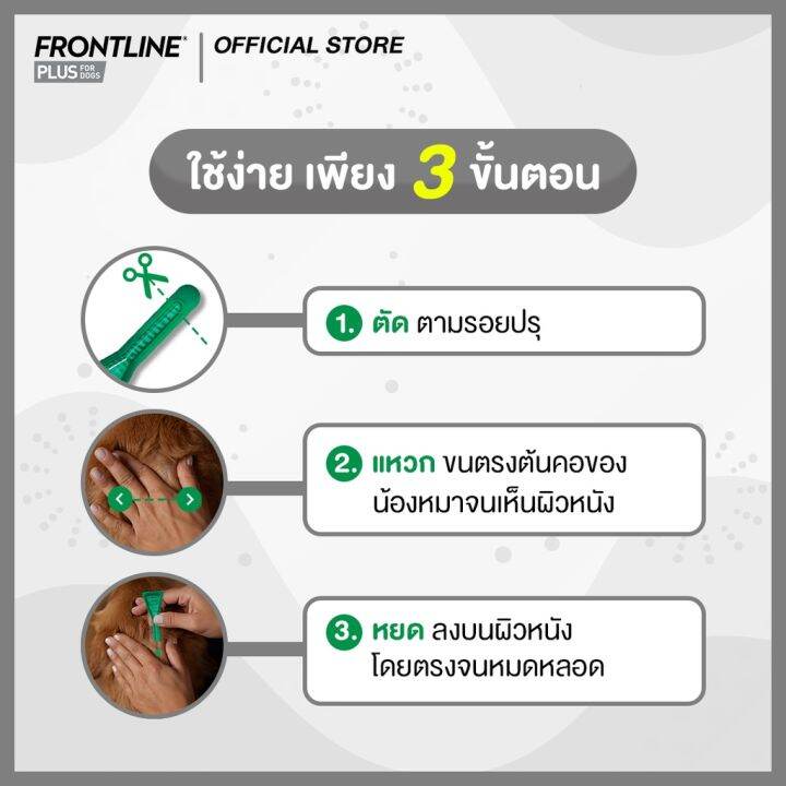 ชุด2กล่อง-frontline-plus-สำหรับสุนัขและแมว-จำนวน-2-กล่อง-รับ-frontline-แปรงหวีขน-1-ชิ้น