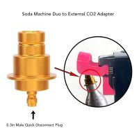 Durable Aluminum Alloy for Soda Stream Adapter Soda Maker Co2 Tank Direct Adapter Hose