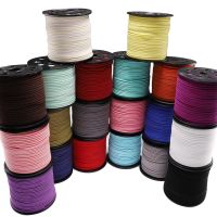 10m/lot 2.5 mm 24 Colors Faux Suede Cord DIY Craft Necklace Bracelet Findings Velvet Rope For Jewelry Making Thread String Rope 【hot】lkr131