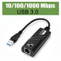 10/100/1000Mbps USB 3.0 USB 2.0 Wired USB TypeC To Rj45 Lan Ethernet Adapter RTL8153 Network Card for PC Macbook Windows Laptop  USB Network Adapters