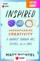 (NEW) หนังสืออังกฤษ Inspired : Understanding Creativity: a Journey through Art, Science, and the Soul [Hardcover]