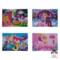 ตัวต่อจิ๊กซอว์ตุ๊กตาบาร์บี้ ขนาด L สินค้าลิขสิทธิ์ Bongkoch Barbies Jigsaw Puzzle VaniLand