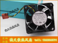 Foxconn 6025 Pv602512espf Oa 60มม. 0.35a 6ซม. 4สายสำหรับ Hp 444306-001 Dc7800 Dc7900 Usdt เคสพัดลมทำความเย็นแกน