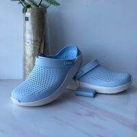 หิ้วนอกOutlet CROCS LiteRide Clog ฺBlue Pastel ถูกกว่าshopเป็นพัน สีพาสเทลรุ่นใหม่ สายหวานห้ามพลาด