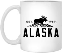 อุทยานแห่งชาติ Alaska แคมป์ปิ้งแก้วกาแฟแก้วกาแฟแคมป์ปิ้งวันหยุดแก้วกาแฟถ้วยกาแฟตั้งแคมป์แก้วกาแฟเซรามิคขนาด11ออนซ์