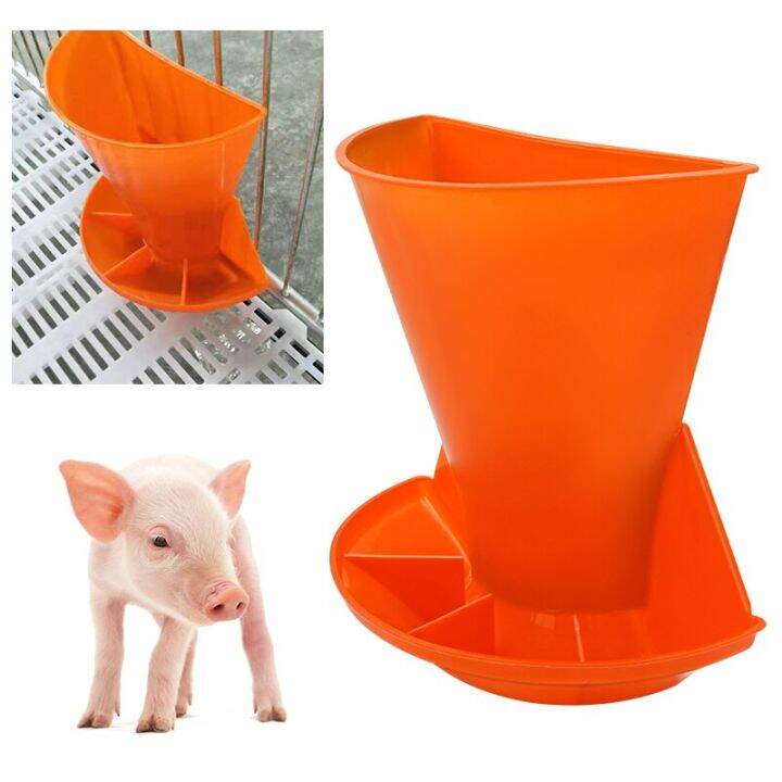 Farm Pig Feeder Piglet Trough Automatic Feeding Fountain Pig Sow Feeder