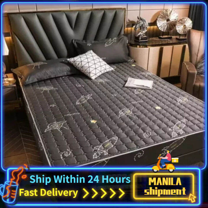 Mattress Protector Cover Cadar Elastic Queen Size /King /Single Fitted