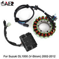 รถจักรยานยนต์ stator COIL Regulator rectifier สำหรับ Suzuki DL1000 V-current DL 1000 V current 2002-2012 2011 2010 2009 2008 2007 2006