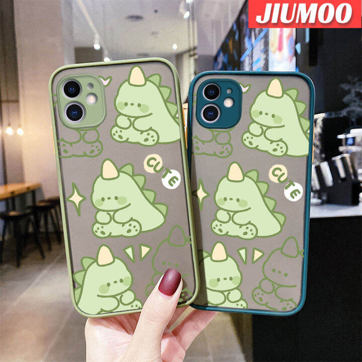 เคส-jiumoo-สำหรับ-xiaomi-redmi-8-8a-8a-pro-เคสลายการ์ตูนไดโนเสาร์เนื้อแข็งกันกระแทกลายขอบซิลิโคนเคสนิ่มใส่โทรศัพท์คลุมทั้งหมดเคสป้องกันเลนส์กล้อง