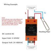 【CW】 GEYA GSR2-1 SSR 10A 25A 40A 60A 80A 100A 120A Din Rail Mounted State Relay Phase With Sink DA